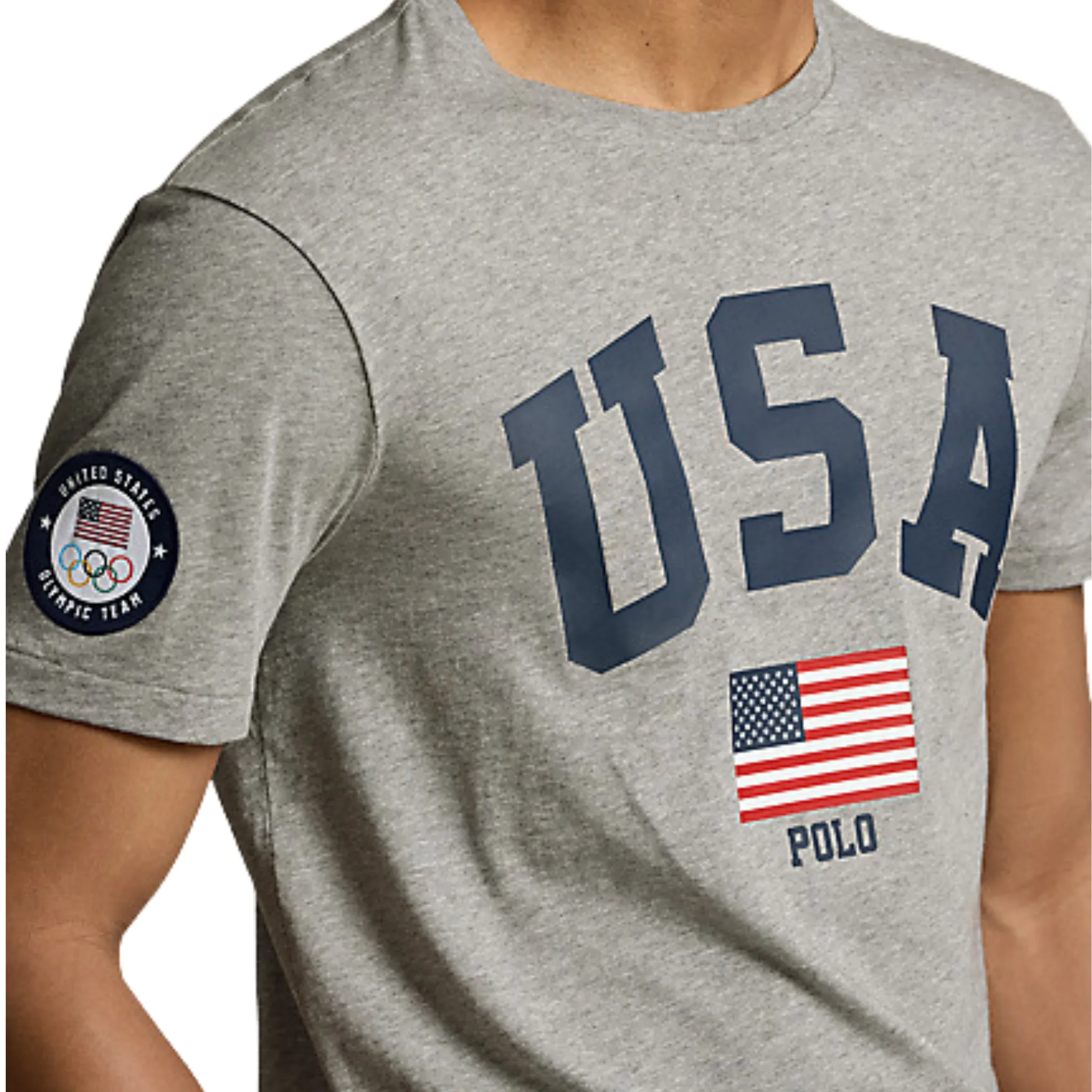 Polo Ralph Lauren USA Tee (Grey)