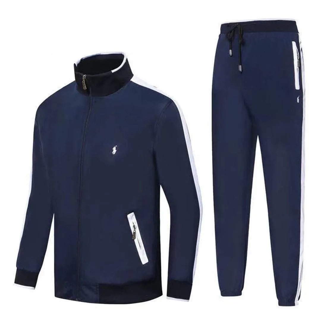 PRL Fashionable Small Pony Tailored Track Suit- NavyBlue