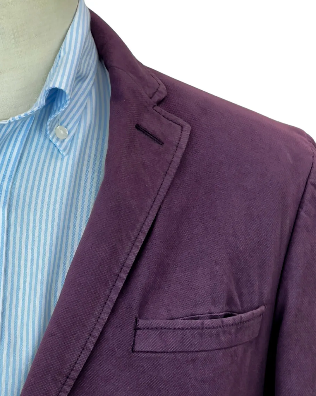 Purple Cavalry Twill Jacket