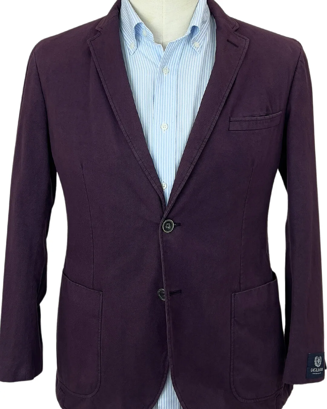 Purple Cavalry Twill Jacket