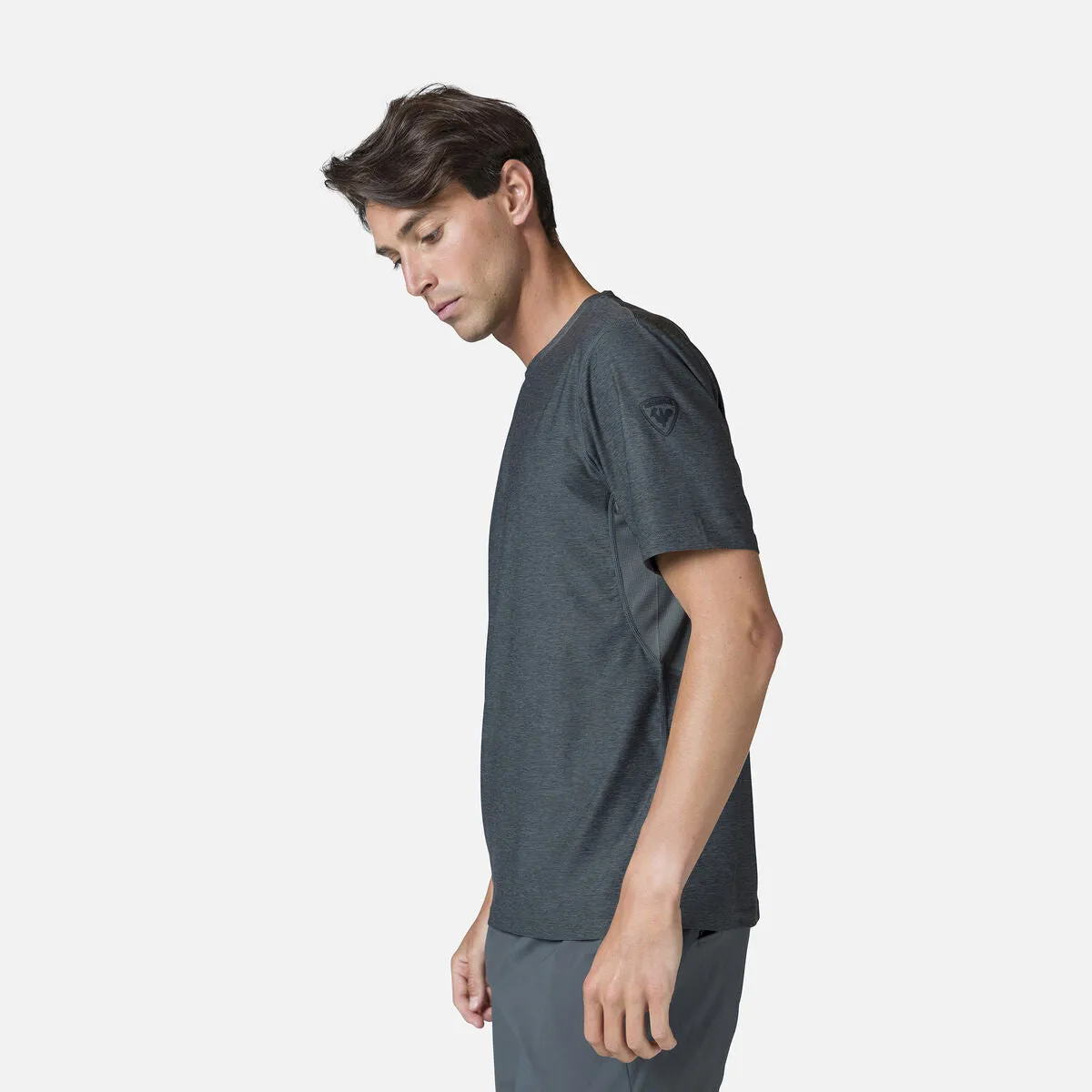 Rossignol | Melange Hiking Tee | Men's | Onyx Grey