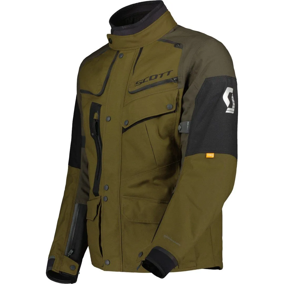 Scott Voyager Dryo Jacket Earth Brown Black Olive