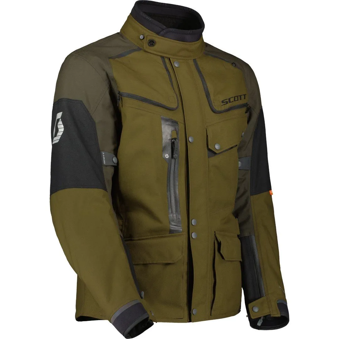 Scott Voyager Dryo Jacket Earth Brown Black Olive