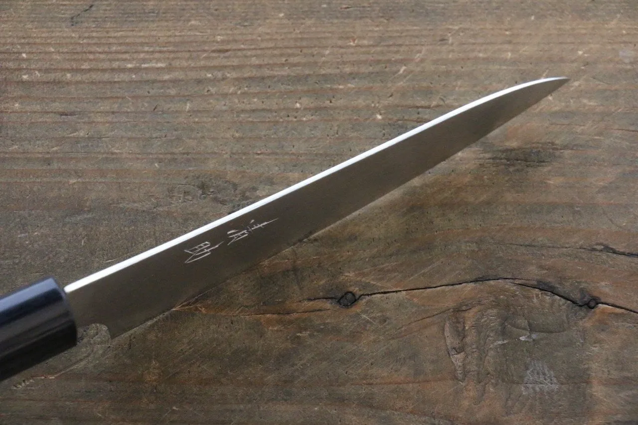 Seisuke VG10 37 Layer Damascus Petty-Utility 130mm Shitan Handle