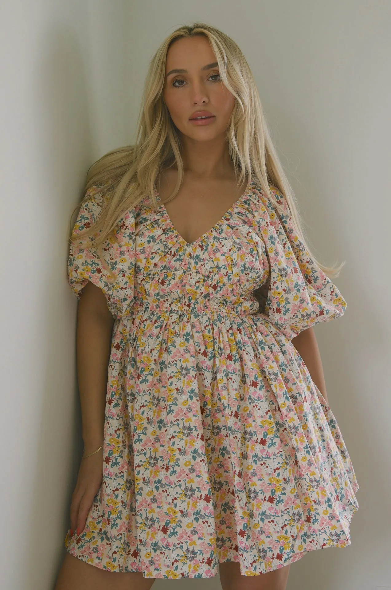 Sierra Puff Sleeve Mini Dress