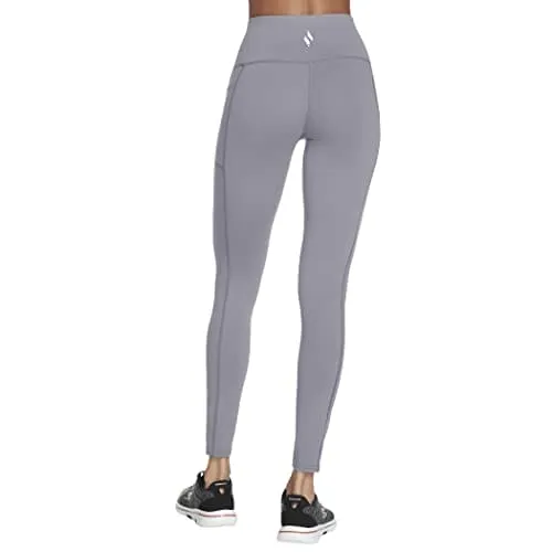 Skechers Women's GO Walk High Waisted Legging, Pewter