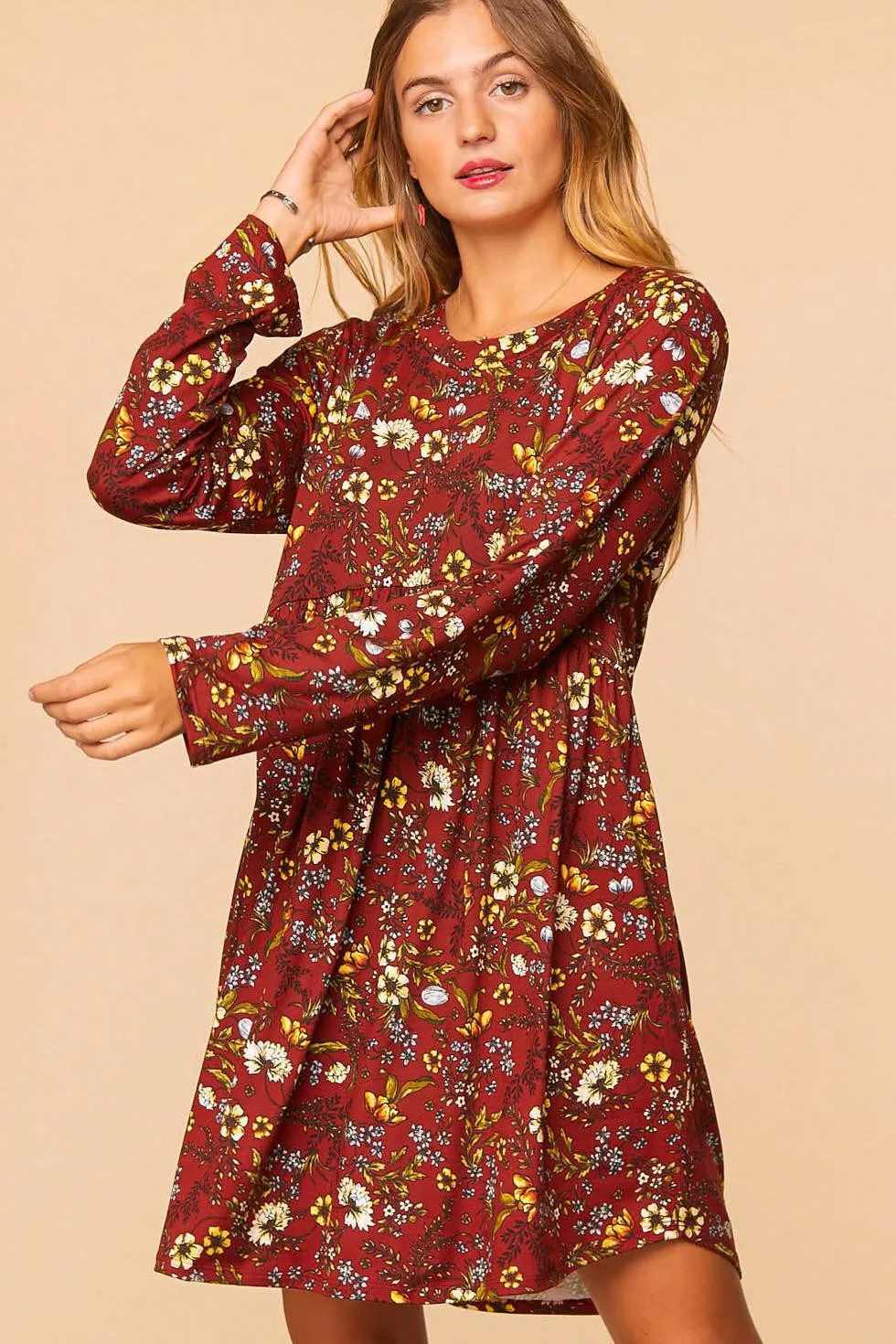 Stand My Ground Floral Dress