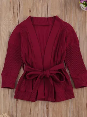 The Snuggle is Real Belted Cardigan