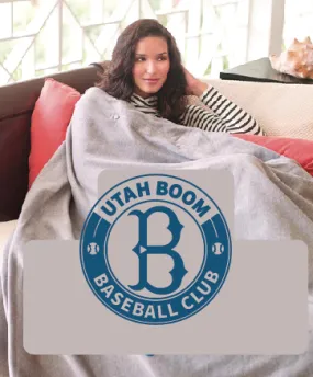 UTAH BOOM GAME DAY HOODED BLANKET