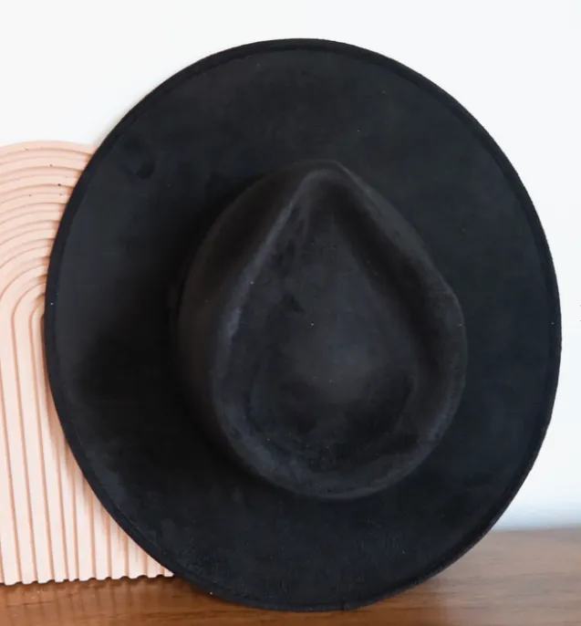 Vegan Suede Rancher Hat