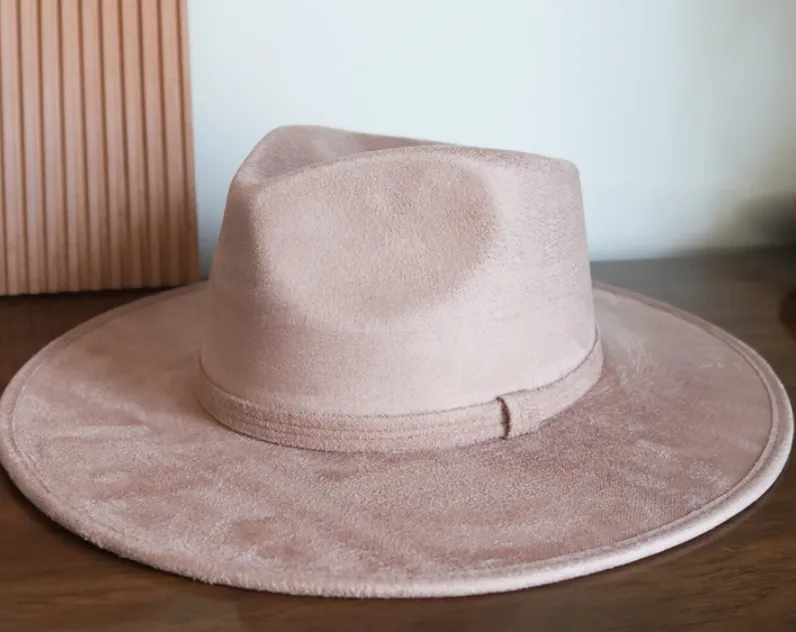 Vegan Suede Rancher Hat