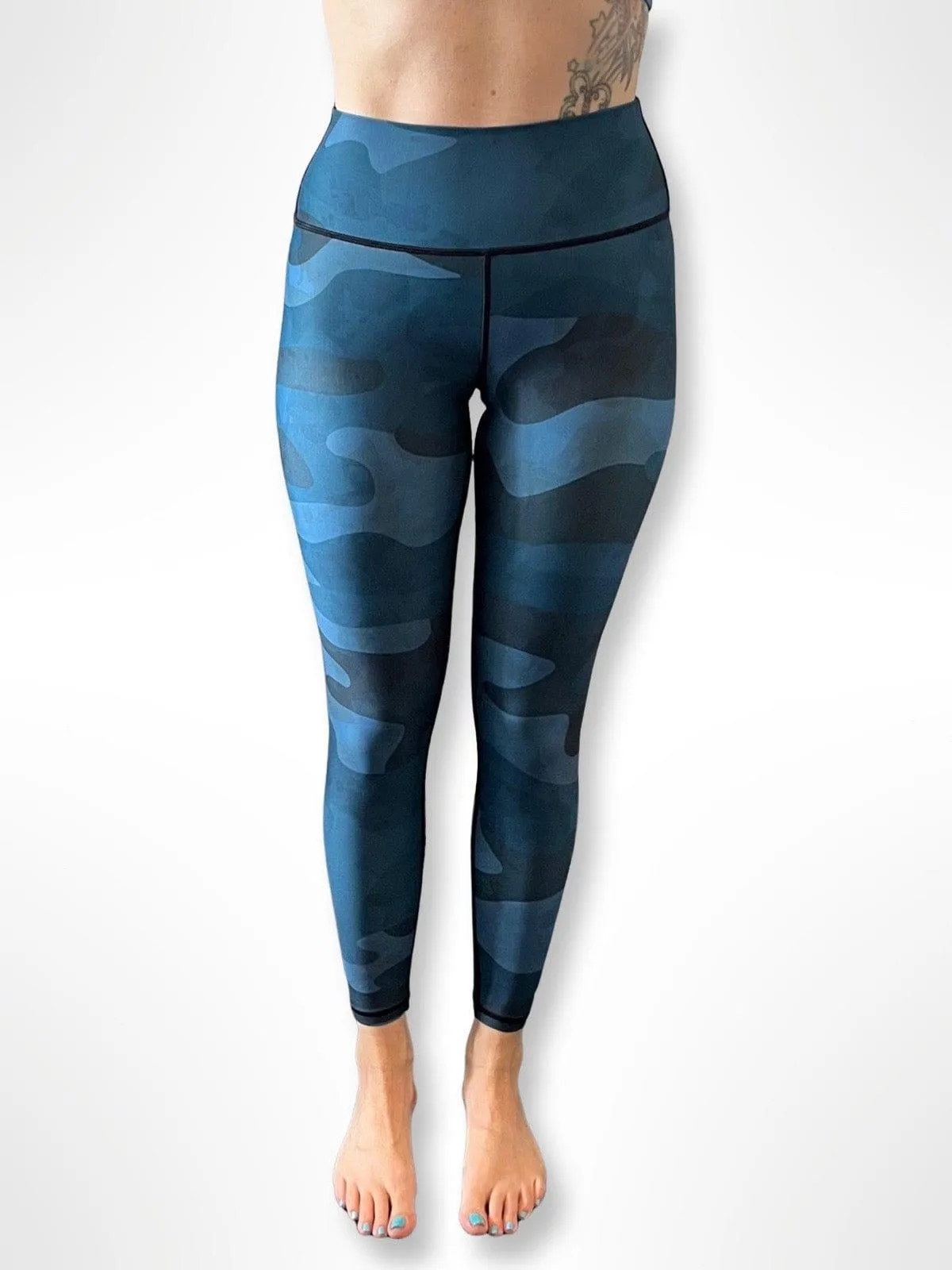 Warrior Woman high-waisted leggings