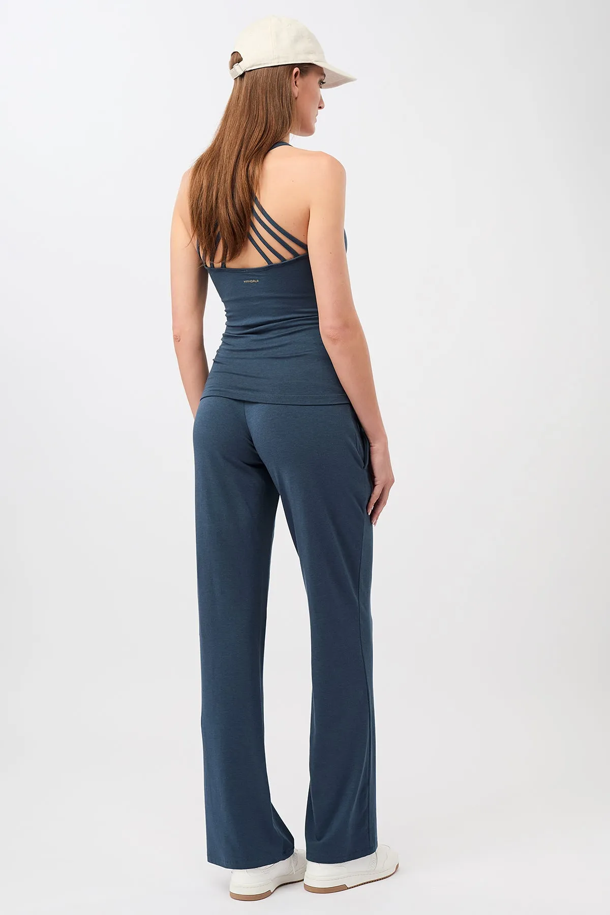 Wide Leg Pants (Dark Peppermint)