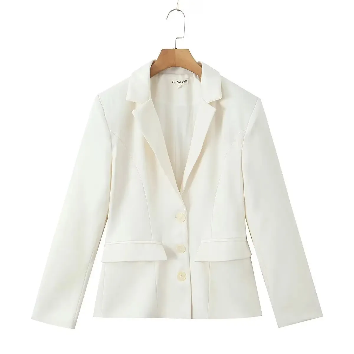 Women's Pure Colour Suit Jacket