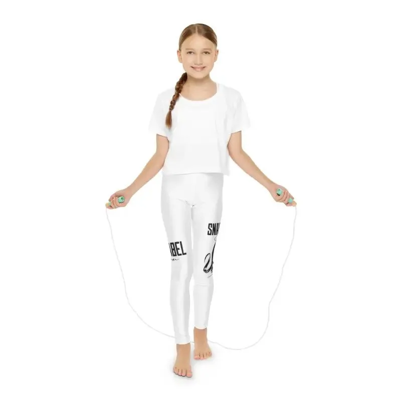 YOUTH Full-Length Leggings | Activewear for Kids, 82% Polyester & 18% Spandex Blend, USA-Made