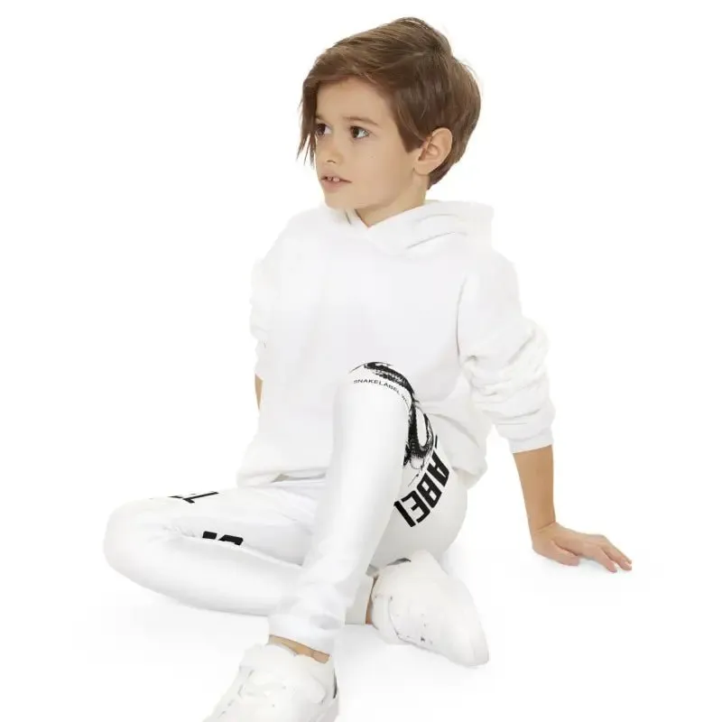 YOUTH Full-Length Leggings | Activewear for Kids, 82% Polyester & 18% Spandex Blend, USA-Made